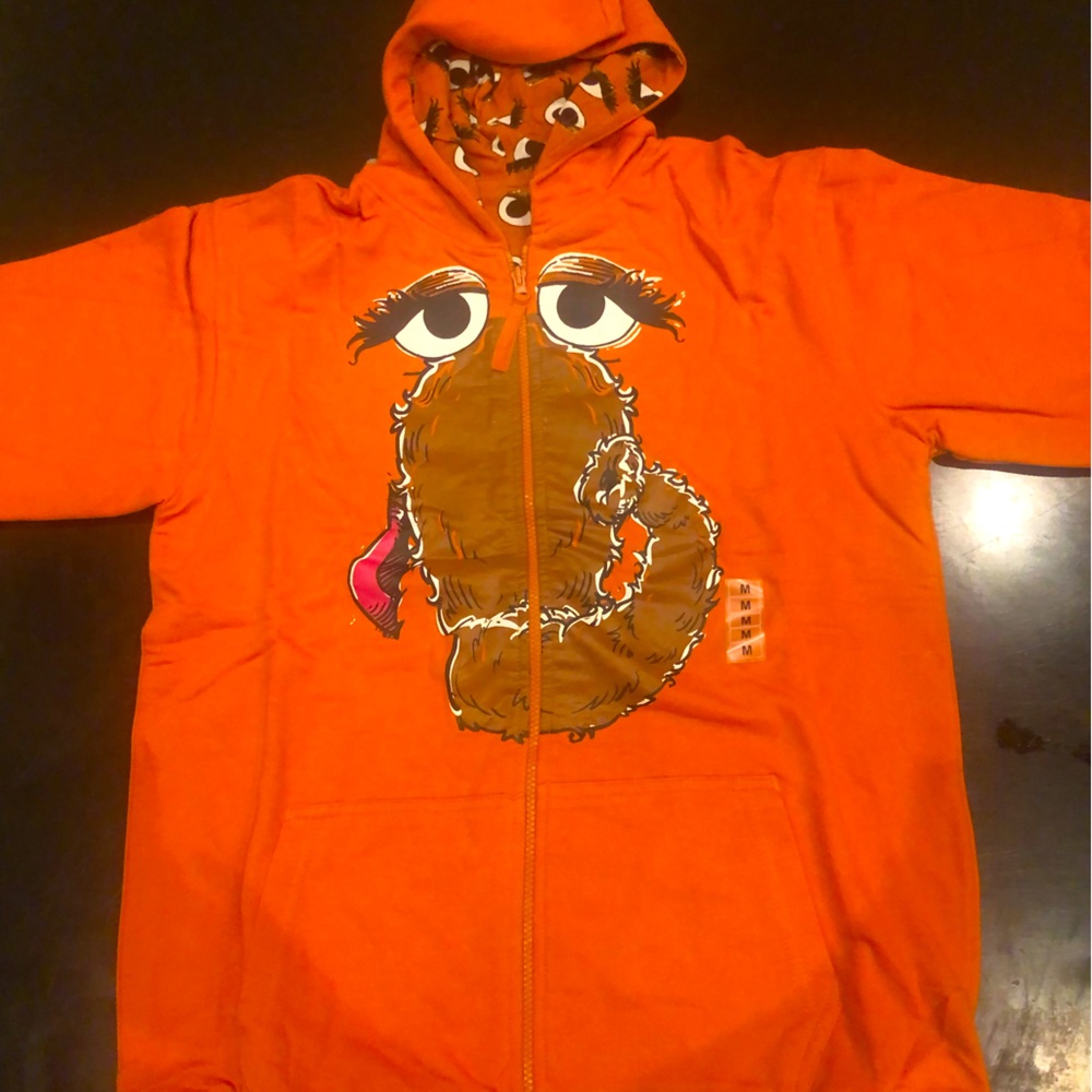 Vintage Reversible Sesame Street Sweater. Cute and Thick !. New with Tag.